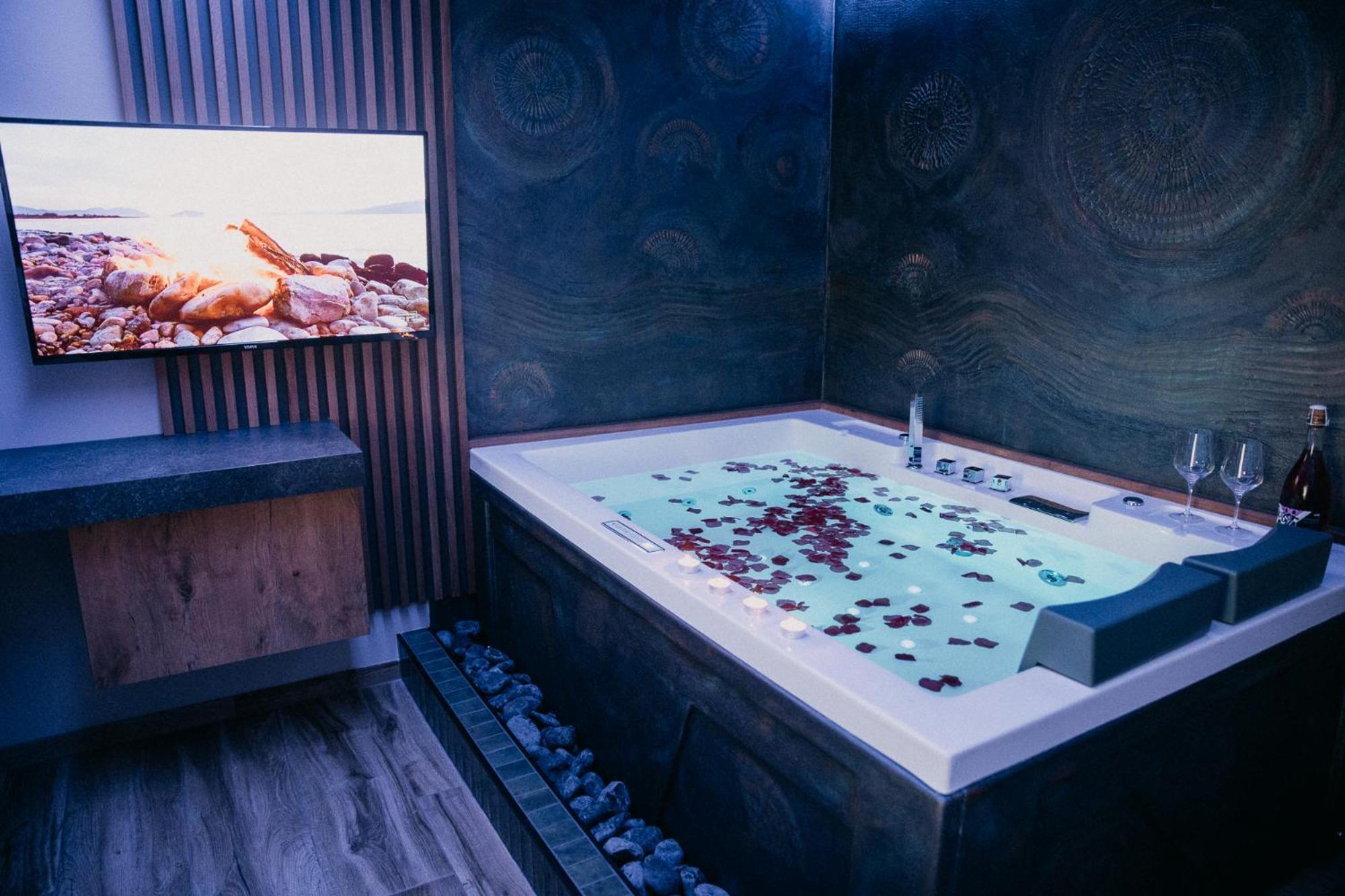 Villa Sunset Pool & Spa Apartments 吉格涅斯科斐耶 客房 照片